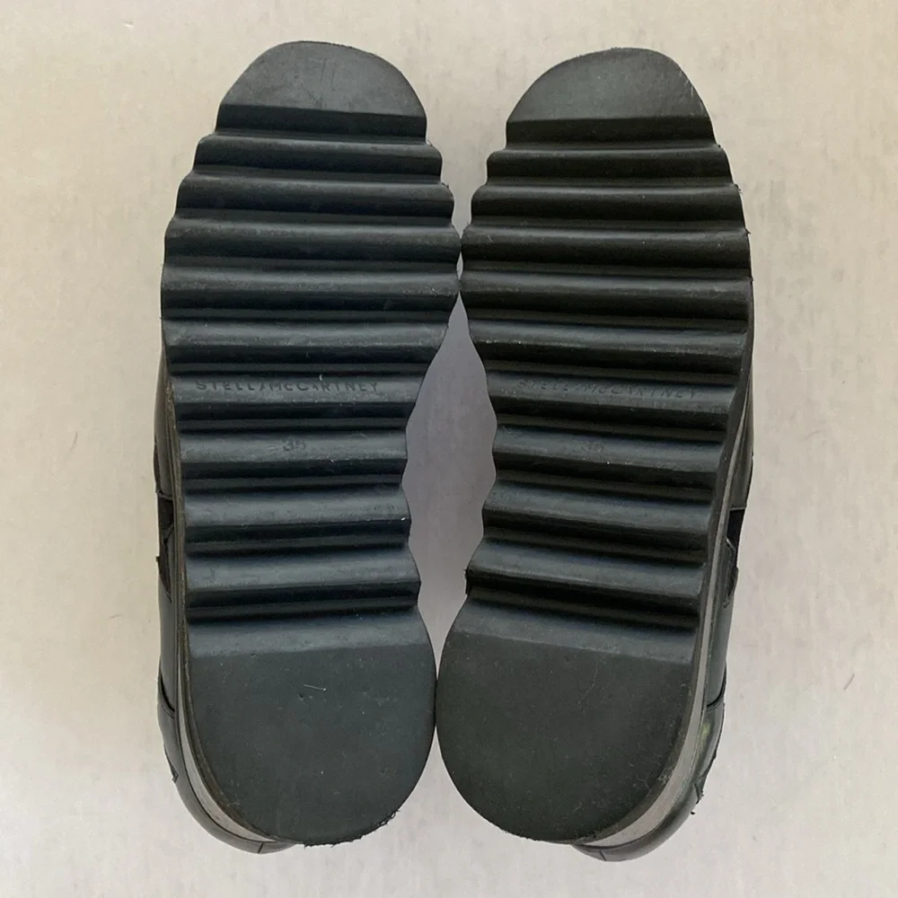 Stella McCartney Women’s Elyse Star Platform Shoes Size 35. Made in Italy